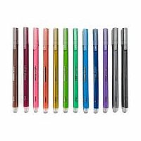 COLOR SHEEN METLIC GEL PENS 12