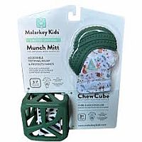 MUNCH MITT AND CHEW CUBE DUO