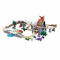 DINOSAUR RAILWAY ADVENTURE SET