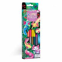 AXOLOTL 6 JUMBO PENCILS DOUBLE