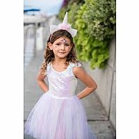 DREAMY UNICORN DRESS/HEADBAND 5/6