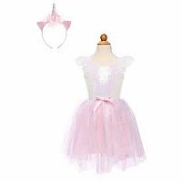 DREAMY UNICORN DRESS/HEADBAND 5/6