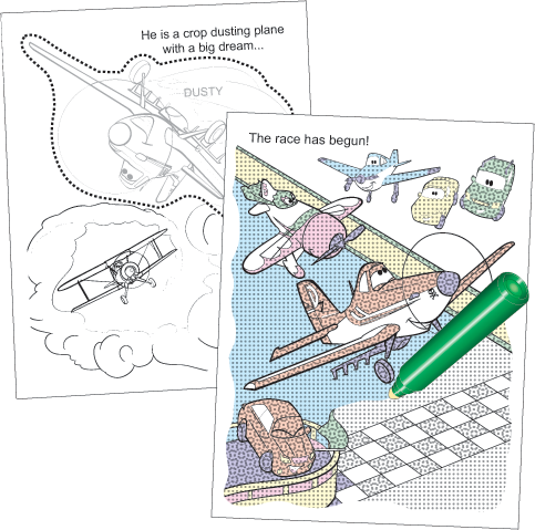 crop duster coloring pages