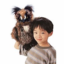 Great Horned Owl Puppet