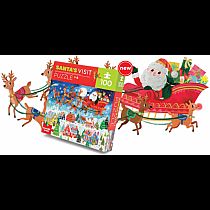 SANTAS VISIT 100 PC PUZZLE