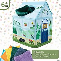 SENSORY PEEK PULL TISSUE BOX