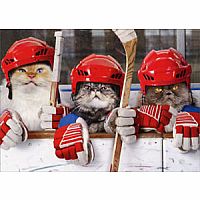 HOCKEY CATS CARD