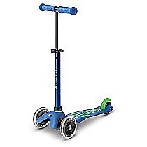 MINI DLX SCOOTER LED BLUE CRYSTAL