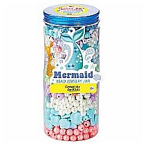 BEAD JEWELRY JAR MERMAID