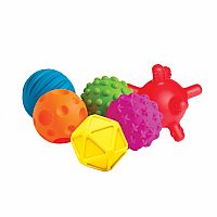 SENSORY MINI BALLS 6PK