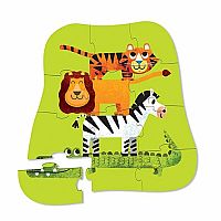 JUNGLE FRIENDS12 PC PUZ