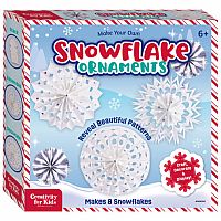 MAKE OWN SNOWFLAKE ORNAMENT